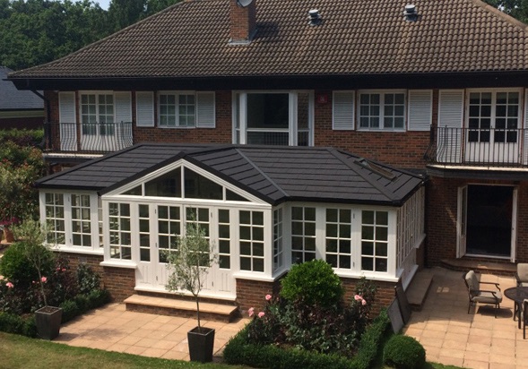 A bespoke replacement solid conservatory roof installation
