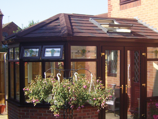 Add a stylish and solid roof to your conservatory