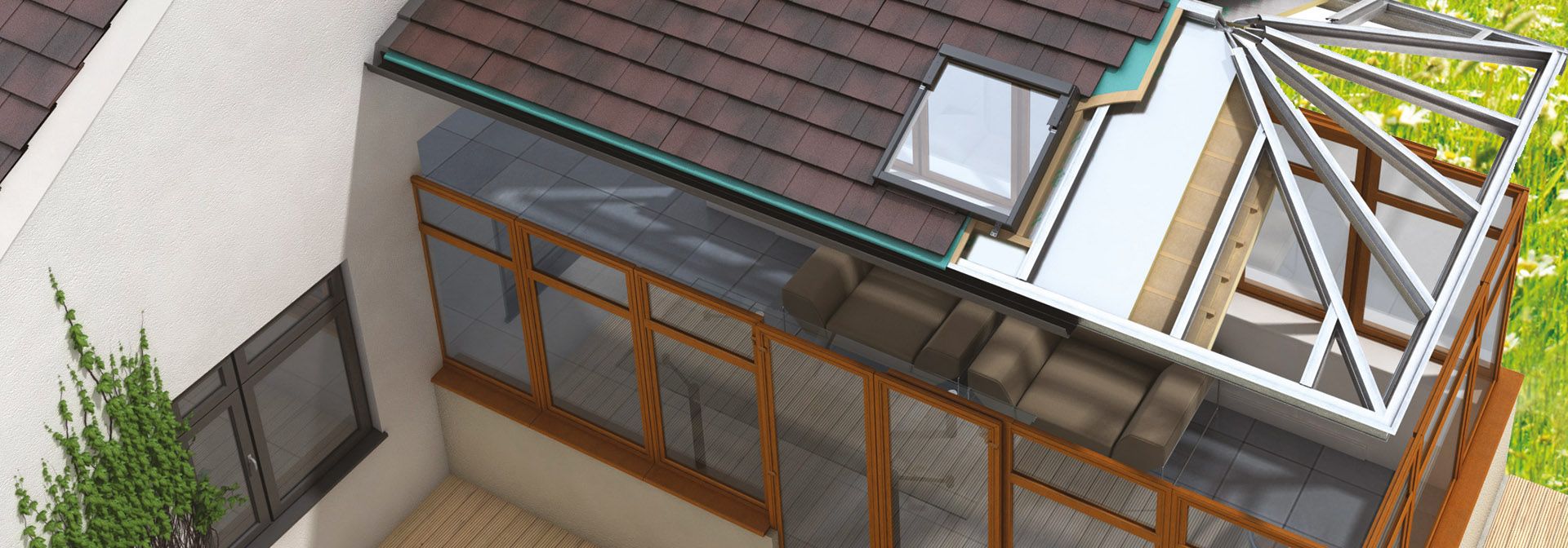 A solid conservatory roof will insulate your conservatory while improving the style, inside and out.